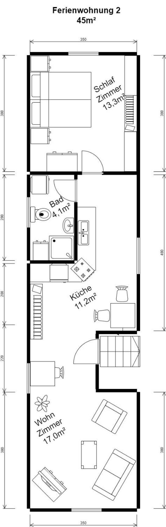 Ferienwohnung Van Den Berg Rees Camera foto