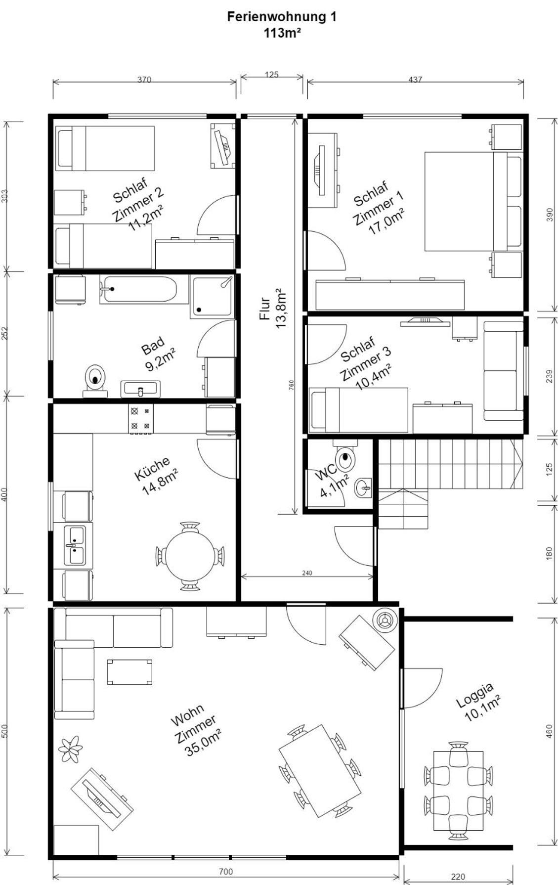 Ferienwohnung Van Den Berg Rees Camera foto